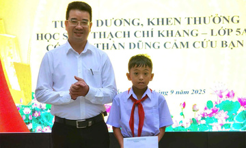 Đắk Lắk: Tuyên dương học sinh lớp 5 dũng cảm cứu bạn 
