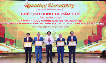 Trường Đại học Nam Cần Thơ đón gần 5.000 tân sinh viên khóa 13