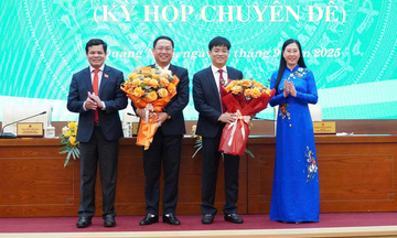 Quảng Ngãi có 2 tân Phó Chủ tịch UBND tỉnh
