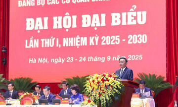 Khai mạc Đại hội đại biểu Đảng bộ các cơ quan Đảng Trung ương