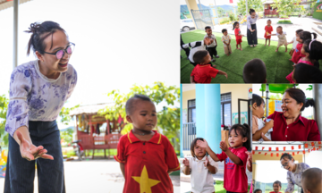 Lớp học đặc biệt trên đỉnh Giăng Màn