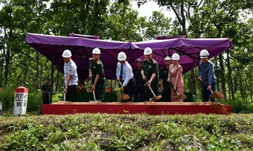 Đắk Lắk: Khởi công xây dựng kè bảo vệ cột mốc biên giới