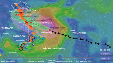 Nhiều chuyến bay bị ảnh hưởng do cơn bão Bualoi