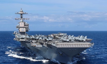 USS Gerald R.Ford: ‘Quái vật thép’ biến đại dương thành căn cứ di động