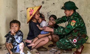 Đêm không ngủ của người lính biên phòng Bản Giàng