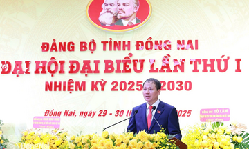 Ông Vũ Hồng Văn tiếp tục làm Bí thư Tỉnh uỷ Đồng Nai nhiệm kỳ 2025 - 2030