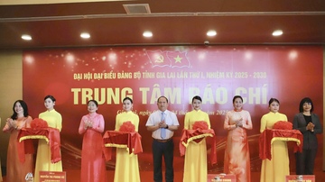 Hỗ trợ tối đa cho báo chí tác nghiệp tại Đại hội đại biểu Đảng bộ tỉnh Gia Lai