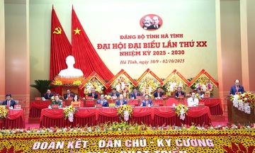 Khai mạc Đại hội đại biểu Đảng bộ Hà Tĩnh lần thứ XX