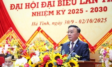 Thường trực Ban Bí thư: Hà Tĩnh phấn đấu là cực tăng trưởng mới của Bắc Trung Bộ