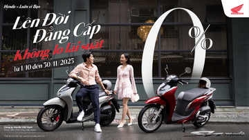 Honda Việt Nam khuyến mại hấp dẫn cho dòng xe Honda Sh Mode