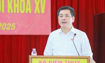 Bộ trưởng Nguyễn Hồng Diên tiếp xúc cử tri tại Hải Phòng: Thành phố cần hướng đến phát triển nhanh - xanh - bền vững