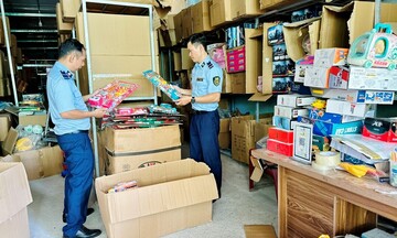 Đà Nẵng: Xử phạt, tịch thu gần 2.000 đồ chơi trẻ em không rõ nguồn gốc