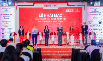 Giải marathon quốc tế Hà Nội Techcombank 2025