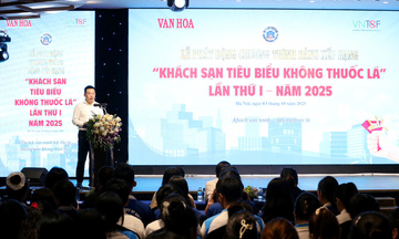Lần đầu tiên xếp hạng 'khách sạn tiêu biểu không thuốc lá'