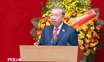 Toàn văn phát biểu của Tổng Bí thư Tô Lâm tại Đại hội Đảng bộ Công an Trung ương lần thứ VIII