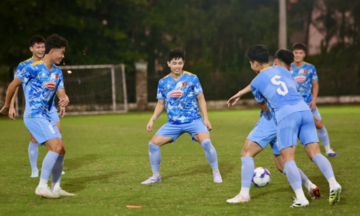 Đội tuyển U23 Việt Nam chuẩn bị sang UAE tập huấn