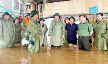 Mực nước sông Cầu lên cao, Bí thư Thái Nguyên chỉ đạo khẩn