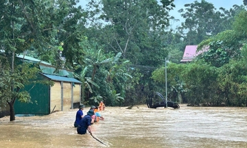 Tuyên Quang: Cảnh báo mực nước thượng lưu ở mức báo động