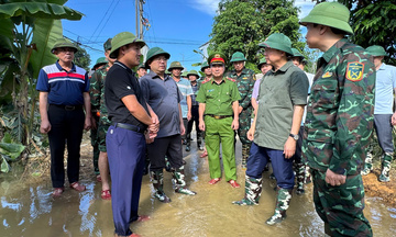 Phó Thủ tướng Trần Hồng Hà kiểm tra công tác ứng phó mưa lũ ở Cao Bằng