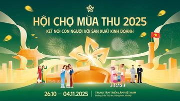 Hội chợ Mùa Thu - điểm nhấn xúc tiến thương mại quốc gia năm 2025