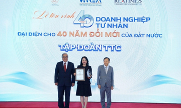 TTC được vinh danh trong Top 40 doanh nghiệp tiêu biểu 40 năm đổi mới
