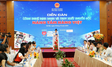 Bộ Công Thương tổ chức Diễn đàn 'Công nghệ định danh và truy xuất nguồn gốc – Nâng tầm hàng Việt'