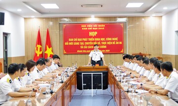 Học viện Hải quân đẩy mạnh chuyển đổi số, thực hiện hiệu quả Đề án 06