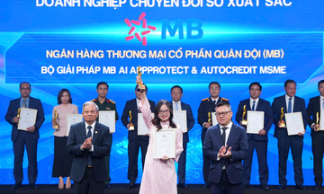 MB nhận giải thưởng Chuyển đổi số Việt Nam 2025 với bộ giải pháp công nghệ tiên phong