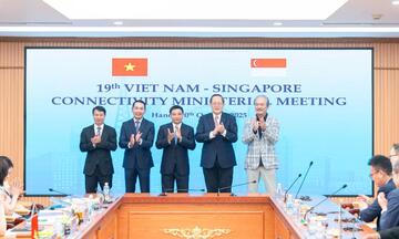 Vận hành kho hàng không kéo dài, mốc hợp tác mới Việt Nam - Singapore