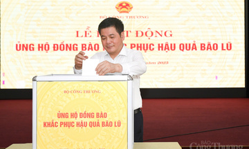 Bộ Công Thương phát động ủng hộ đồng bào khắc phục hậu quả bão lũ