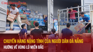 Tấm lòng người dân Đà Nẵng hướng về miền Bắc