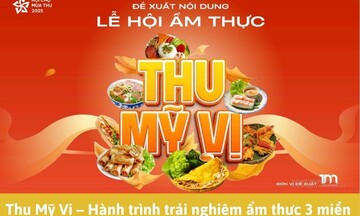 Infographic | Lễ hội ẩm thực Thu Mỹ Vị: Lan tỏa tinh hoa ba miền