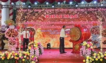 Khai mạc Lễ hội truyền thống đền Đồng Bằng năm 2025