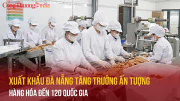 Xuất khẩu Đà Nẵng tăng trưởng ấn tượng, hàng hóa đến 120 quốc gia