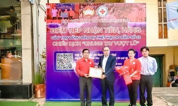 Vedan Việt Nam chung tay hỗ trợ người dân khắc phục hậu quả bão lũ