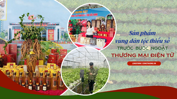 Sản phẩm vùng dân tộc thiểu số trước bước ngoặt thương mại điện tử