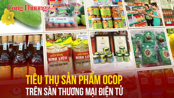 Tiêu thụ sản phẩm OCOP trên sàn thương mại điện tử