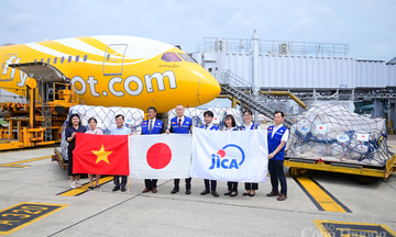 Nhật Bản viện trợ vật tư khắc phục lũ lụt tại miền Bắc