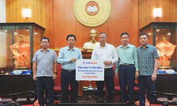 EVNGENCO1 ủng hộ 500 triệu đồng cho người dân vùng lũ