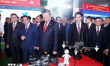 Tổng Bí thư Tô Lâm dự Đại hội đại biểu Đảng bộ Thành phố Hồ Chí Minh