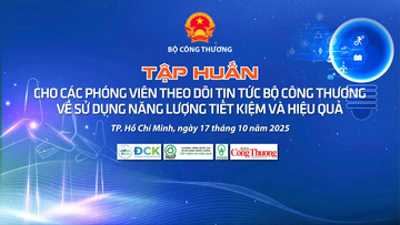 Ngày 17/10: Bộ Công Thương tập huấn truyền thông về tiết kiệm năng lượng