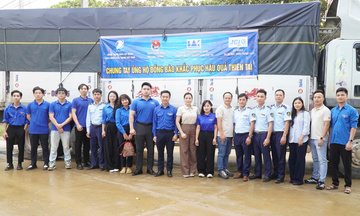 Đoàn Thanh niên Bộ Công Thương phối hợp trao quà hỗ trợ đồng bào vùng lũ Thái Nguyên