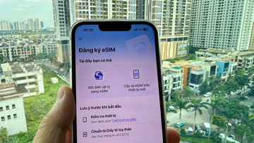 Dễ dàng kích hoạt sử dụng eSIM VinaPhone mọi lúc mọi nơi