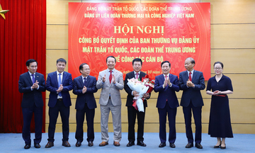 Thứ trưởng Bộ Tài chính được điều động làm Bí thư Đảng uỷ VCCI