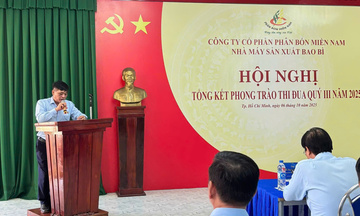 Nhà máy Bao bì Phân bón Miền Nam tổng kết phong trào thi đua quý III