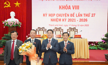 Ông Phan Thiên Định giữ chức Chủ tịch UBND thành phố Huế