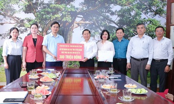 Ngành giáo dục hỗ trợ Tuyên Quang khắc phục thiệt hại sau hai cơn bão lớn