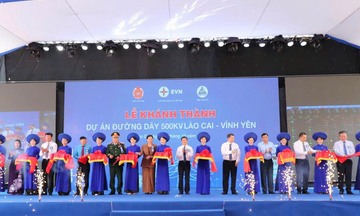 Khánh thành đường dây 500kV Lào Cai - Vĩnh Yên