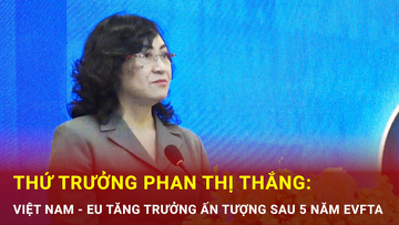 Thứ trưởng Phan Thị Thắng: Việt Nam - EU tăng trưởng ấn tượng sau 5 năm