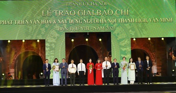 33 tác phẩm báo chí xuất sắc lan tỏa giá trị văn hóa, con người Hà Nội